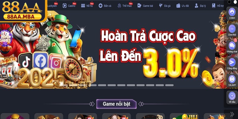 88AA là một trong những nhà cái được săn đón nhất